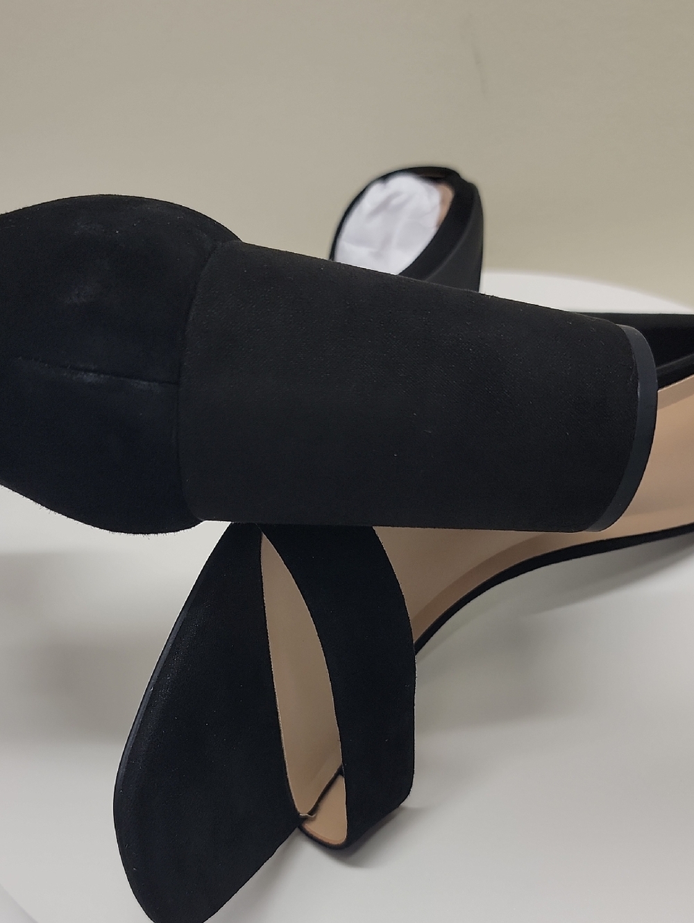 INC INTERNATIONAL CONCEPTS NEW IN BOX BLACK SUEDE DRESSY BLOCK HEEL SANDALS SZ10 - Picture 13 of 14